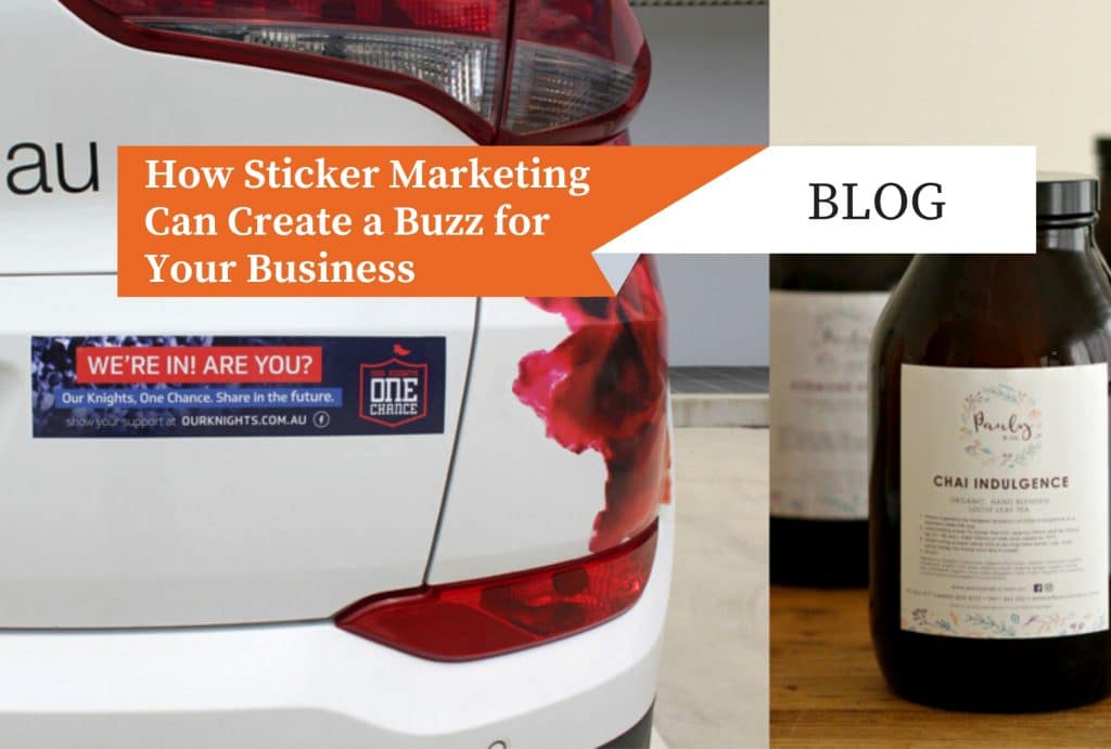 How Sticker Marketing Can Create a Buzz for Your Business