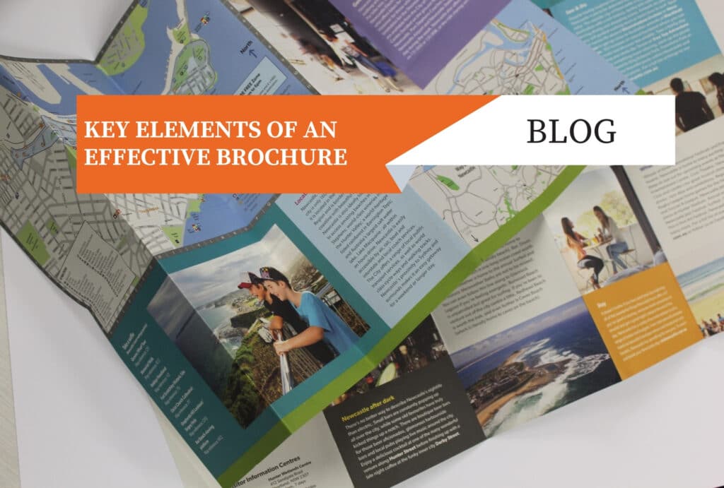 KEY ELEMENTS OF AN EFFECTIVE BROCHURE