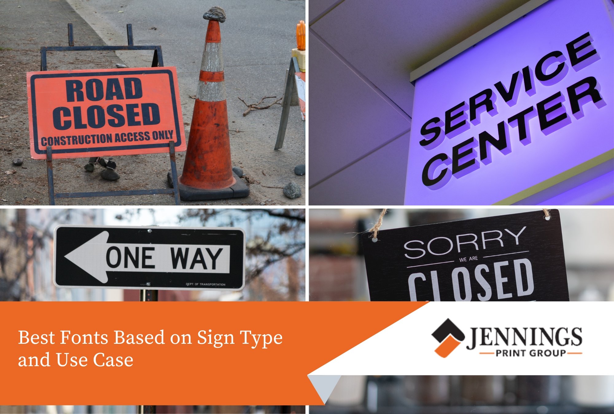 What Fonts Are Best for Readable Signs? - Sign Best Fonts Based on Sign Type and Use Case