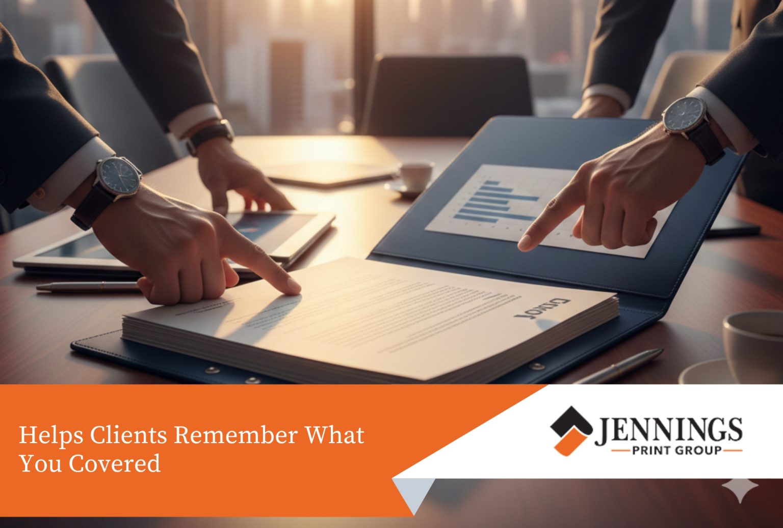 Custom Presentation Folders for Client Meetings | Jennings Print Newcastle